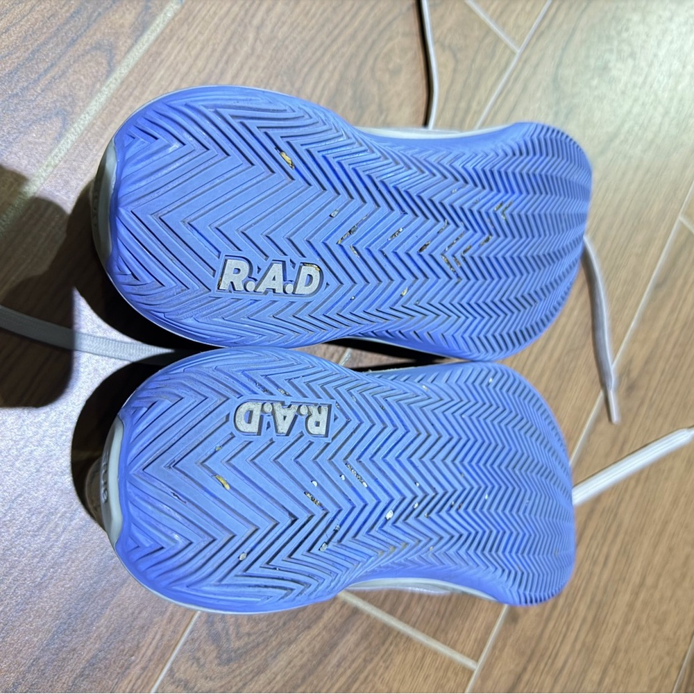 R.A.D One Sneakers Gray/Blue women 6 men 4.5 - Picture 5 of 7
